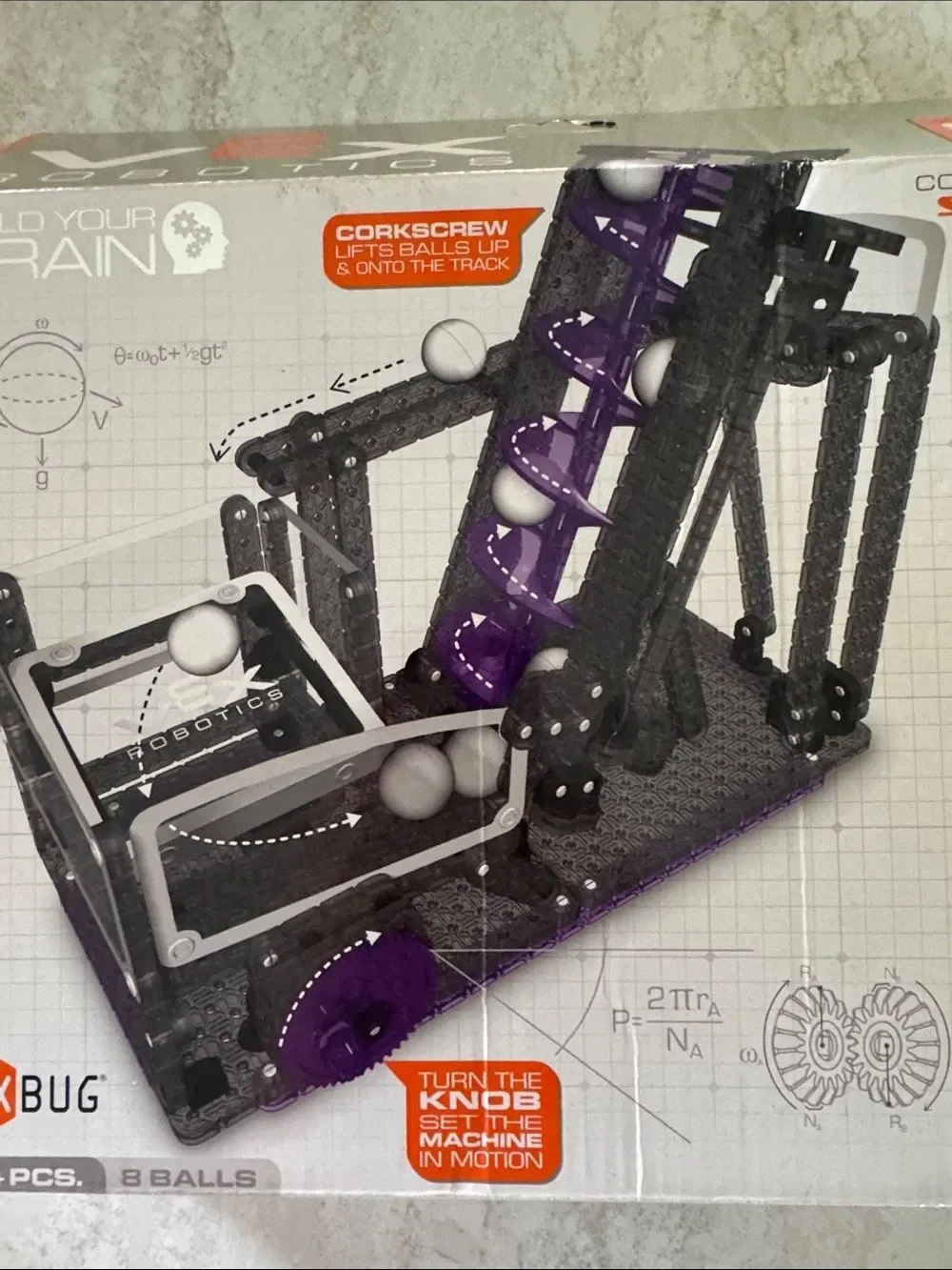 NEW IN BOX HEX BUG Vex Robotics Screw Lift Ball Construction Kit